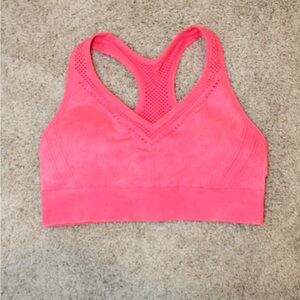 All in Motion Neon Pink Racerback Sports Bra
